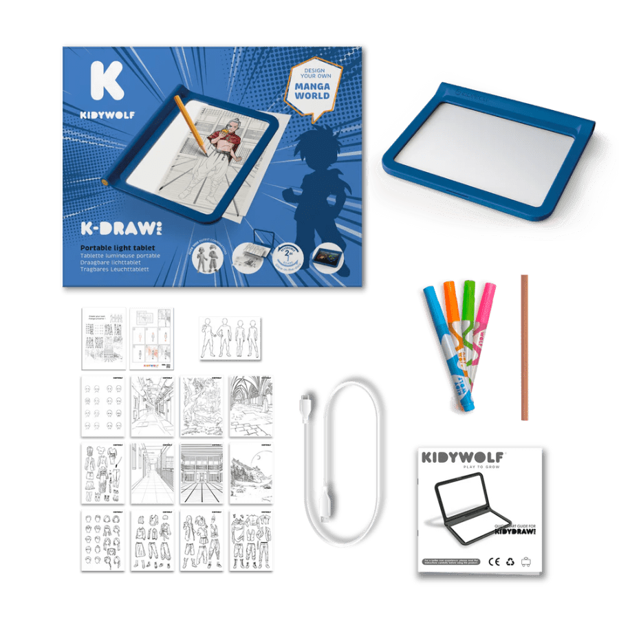 Kidydraw Pro Blár