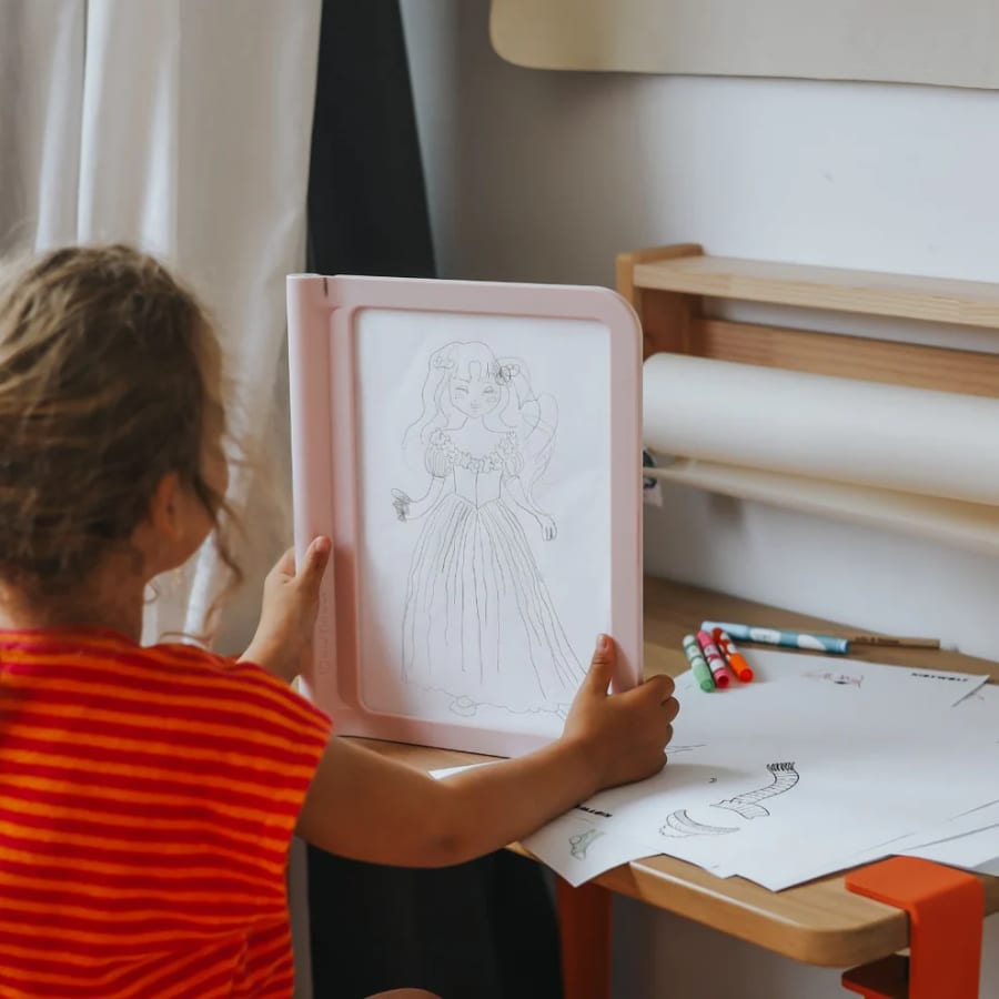 Kidydraw Pro Bleikur