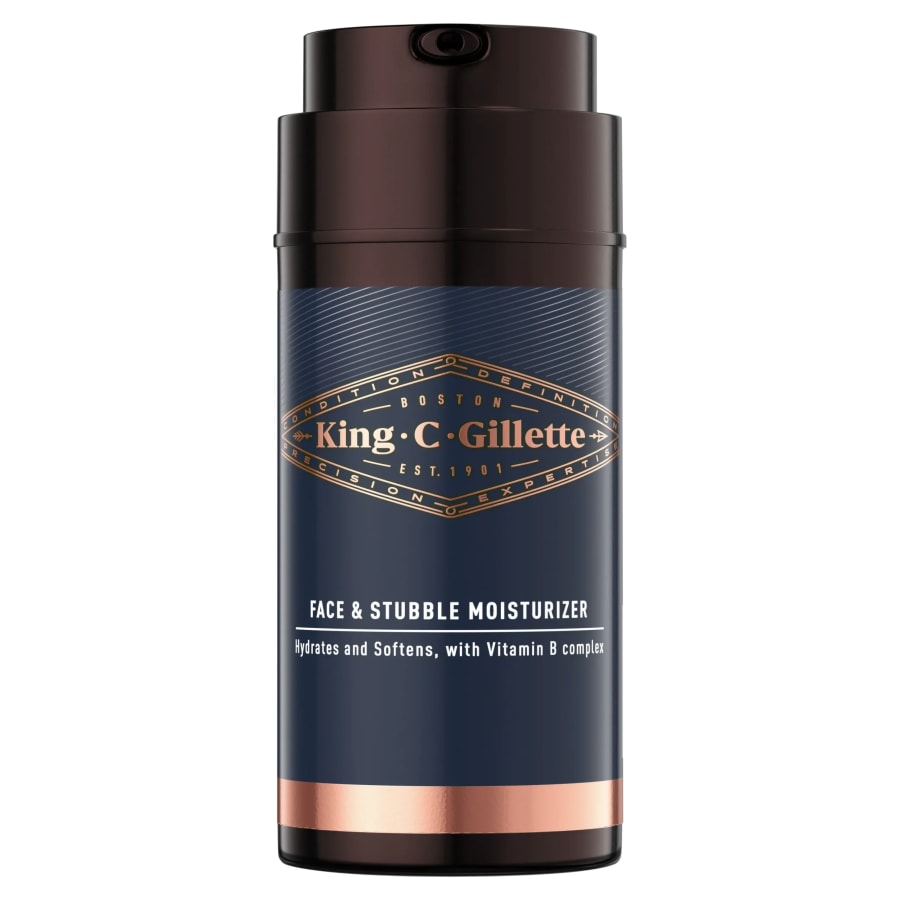 King C Gillette andlits og skeggbrodda rakakrem 100 ml