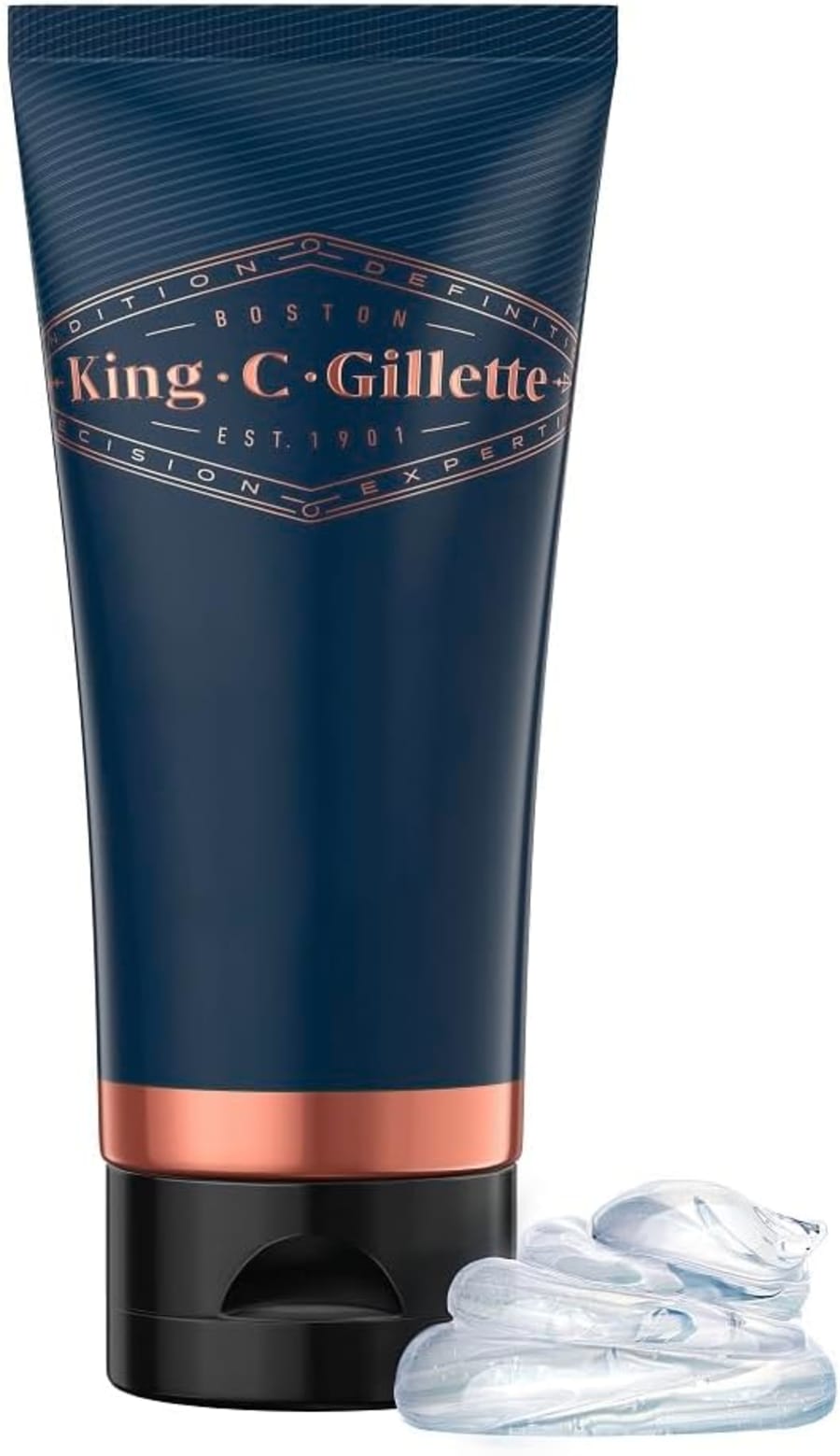 King C Gillette Glært Rakgel