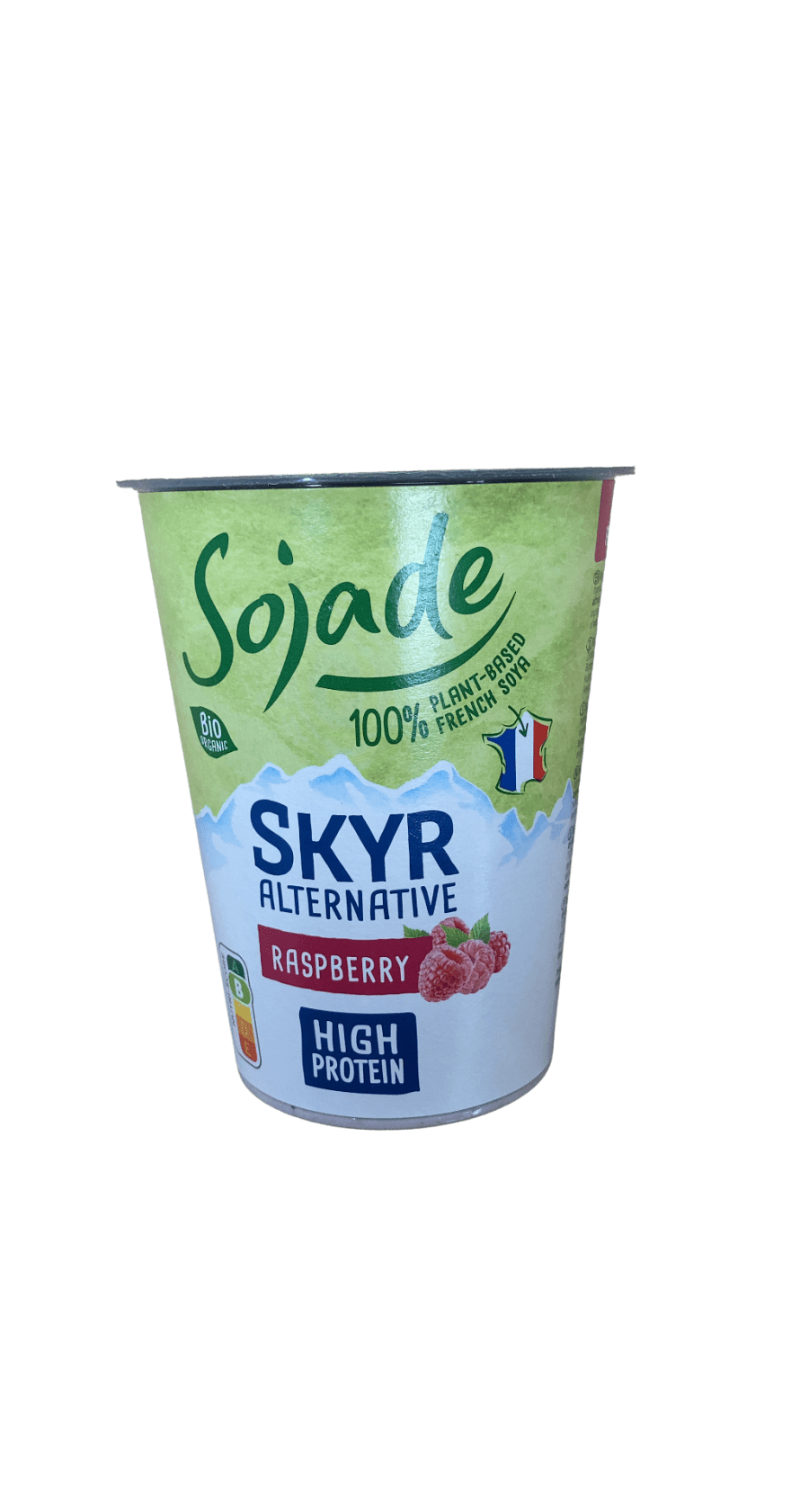 Sojade Lífrænt Skyr (valkostur) með hindberjum 400 g