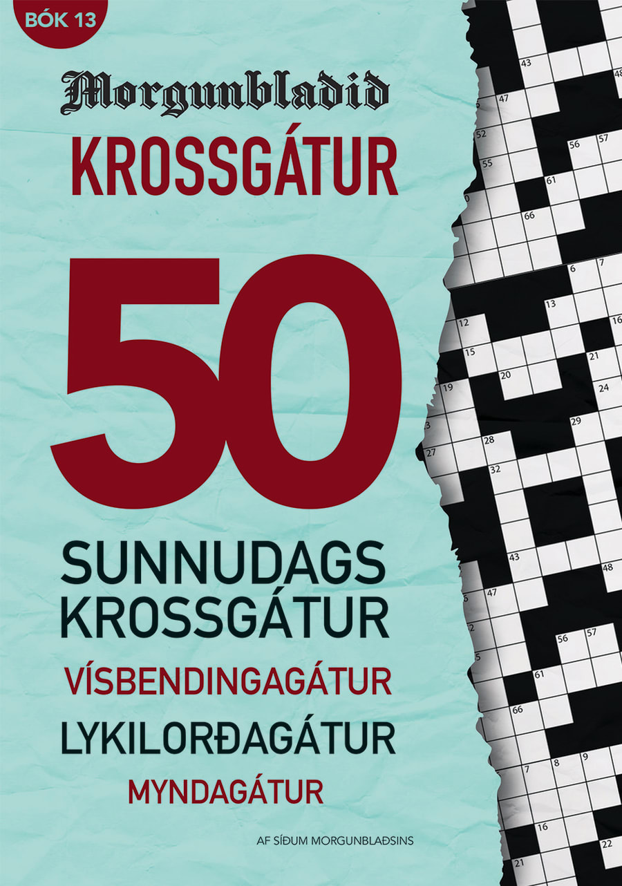 Krossgátur Morgunblaðið bók 13