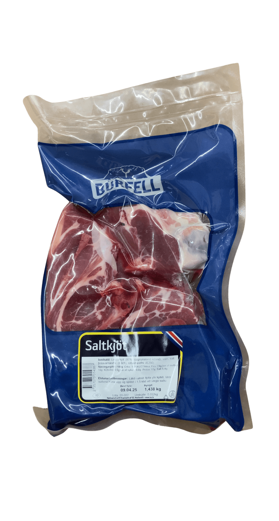 Buffell Saltkjöt 1438 g