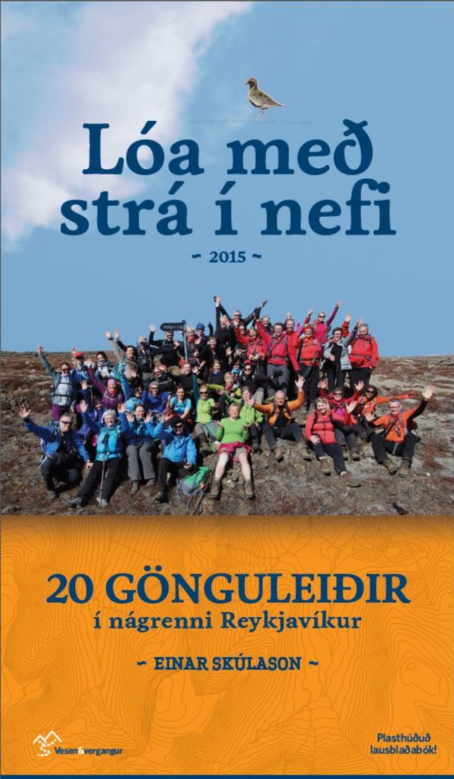 Lóa með strá í nefi