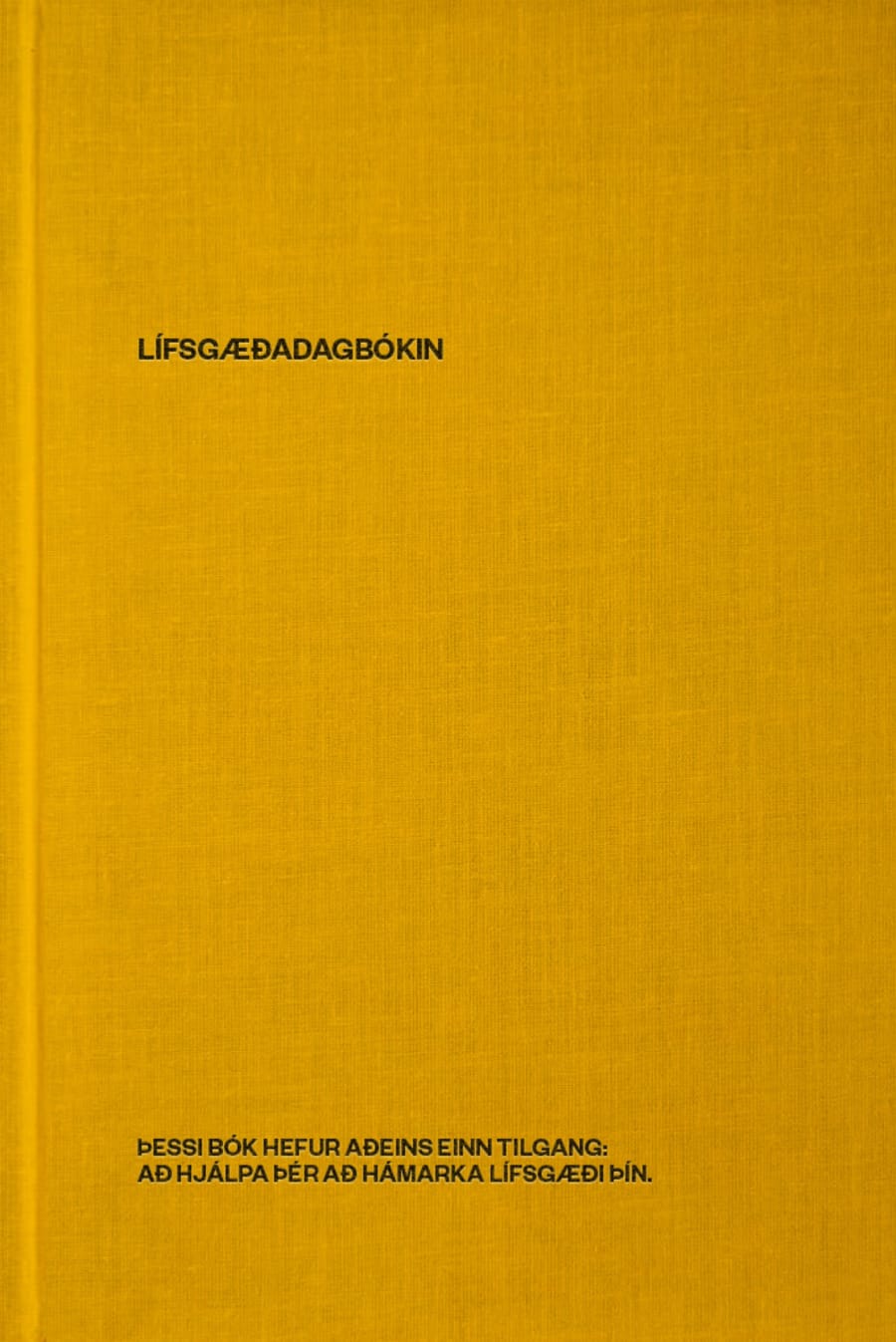 Lífsgæðadagbókin