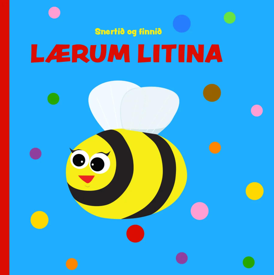 Lærum litina - snertið og finnið