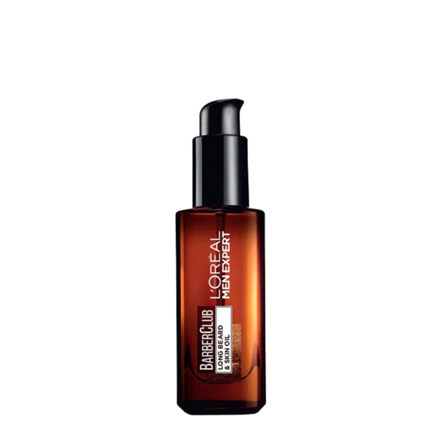 L'Oréal Men Expert Barber Club Skeggolía fyrir lengra skegg og andlit 30 ml