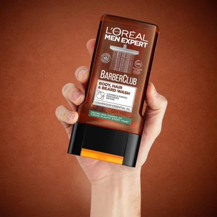 L'ORÉAL Paris sturtusápa fyrir líkama hár og skegg 250 ml