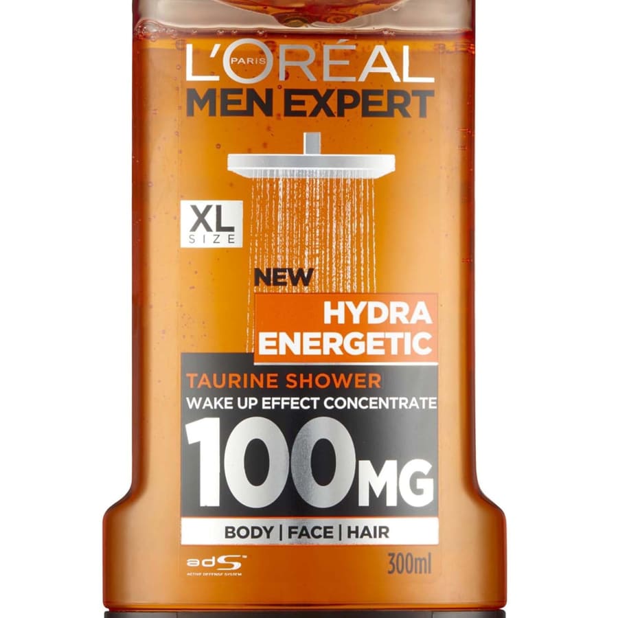 L'oreal Men Expert Hydra Energetic Sturtusápa fyrir herra 300m l