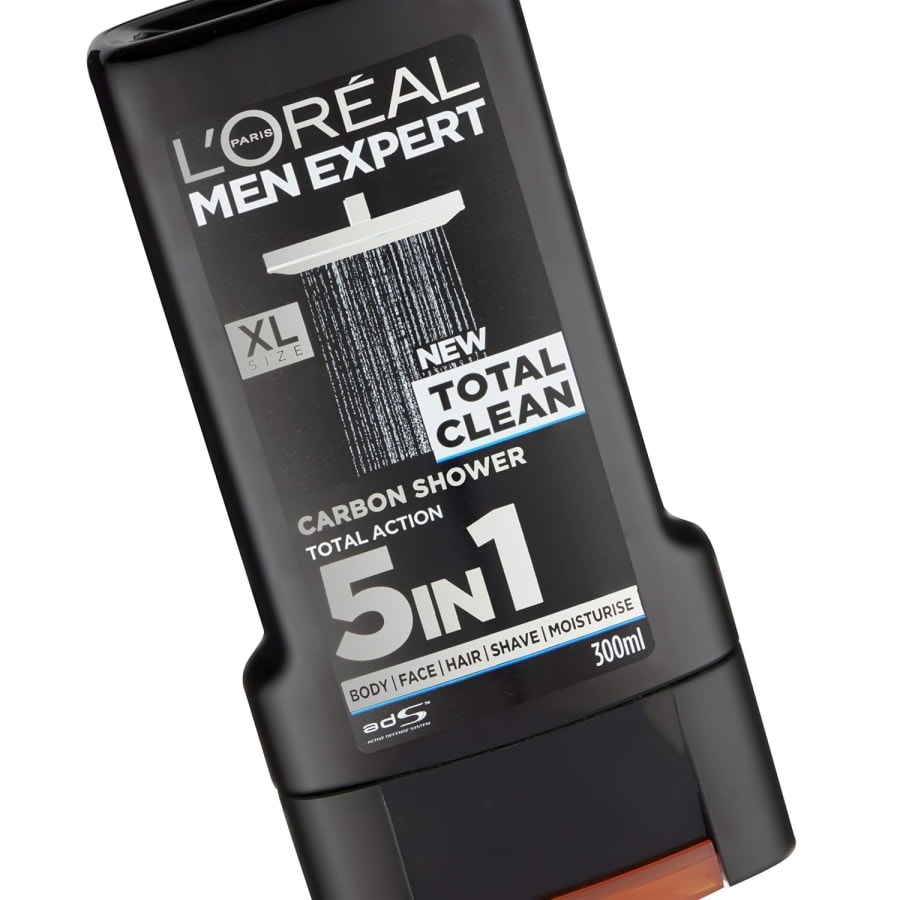 L'oreal Men Expert Hydra Pure Carbon Sturtusápa fyrir herra 300 ml