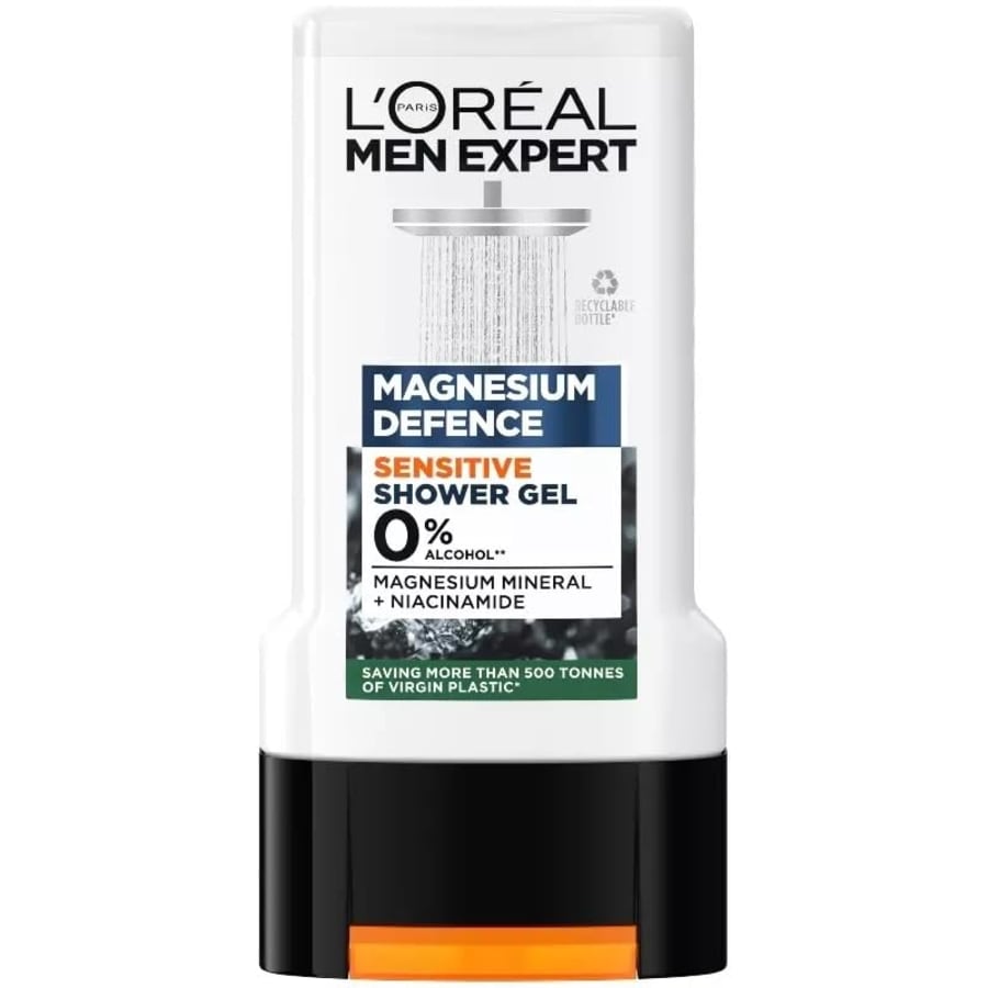 L'oreal Men Expert Magnesium Defence Sensitive Sturtusápa 300 ml