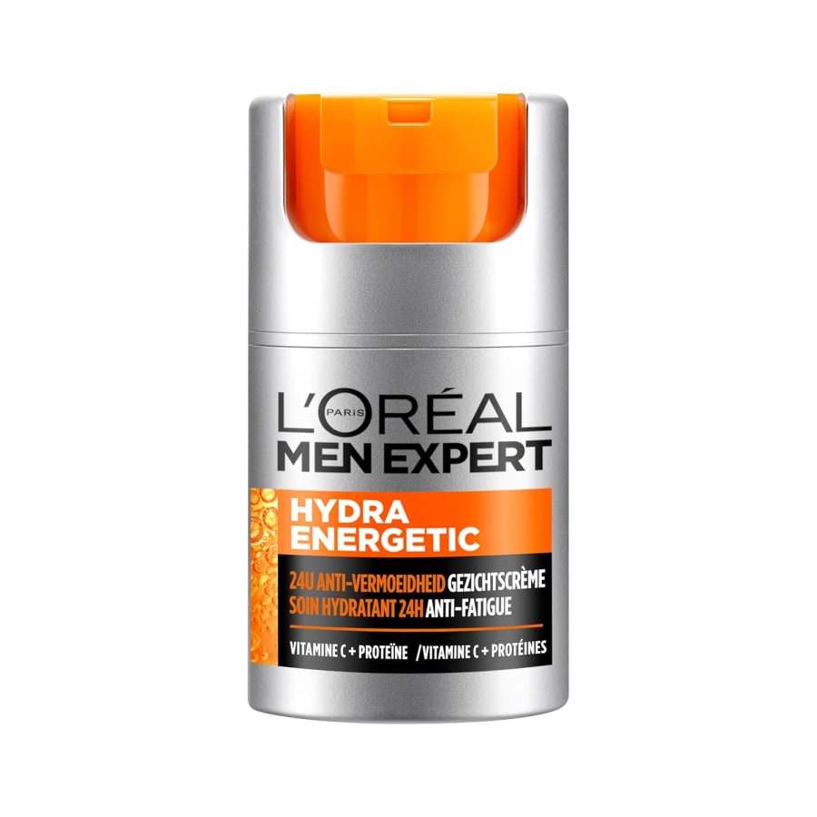 L'Oreal Paris Men Expert Hydra Energetic Daily Anti-Fatigue Rakakrem fyrir herra 50 ml