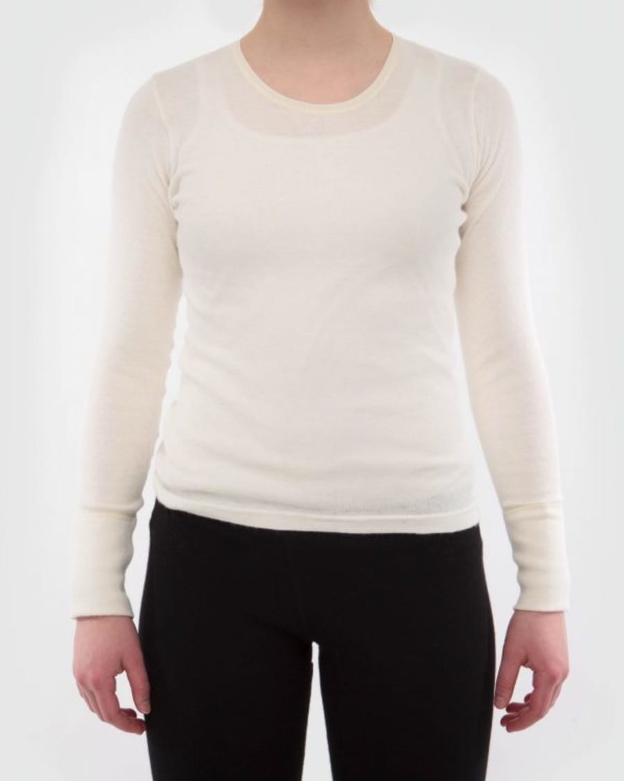 White long sleeve undershirt