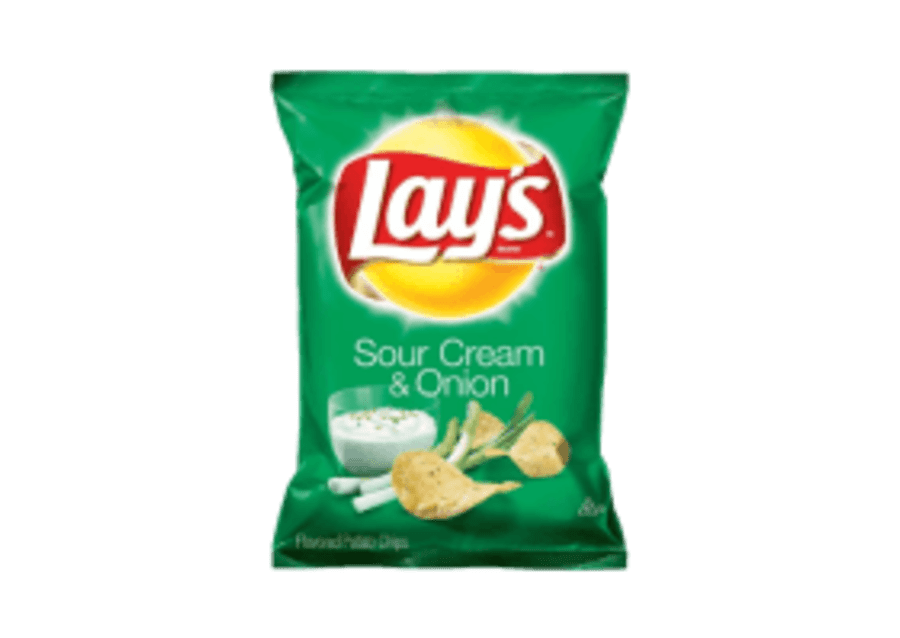 Lay's sour cream & onion