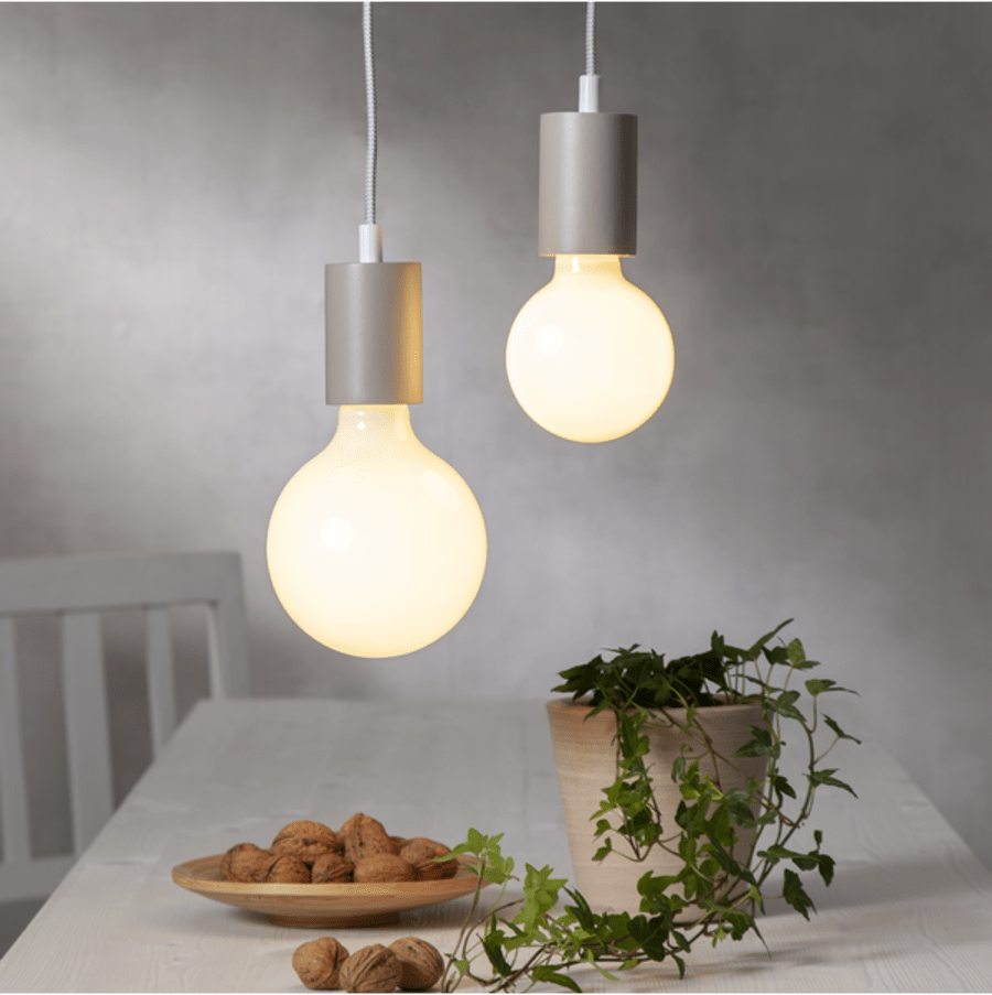 LED-LAMPA E27 G125 OPAQUE FILA