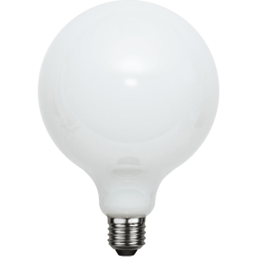LED-LAMPA E27 G125 OPAQUE FILA