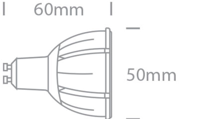 LED pera 7W GU10