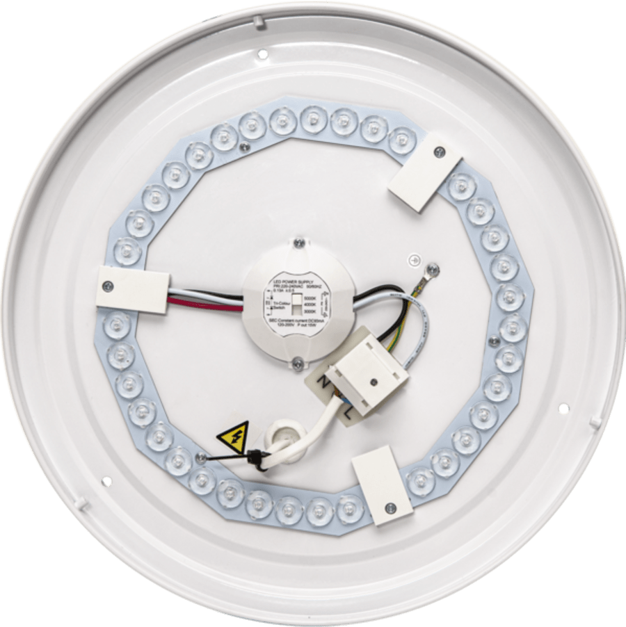 LED Taklampa ø33cm 3 ljóslitir