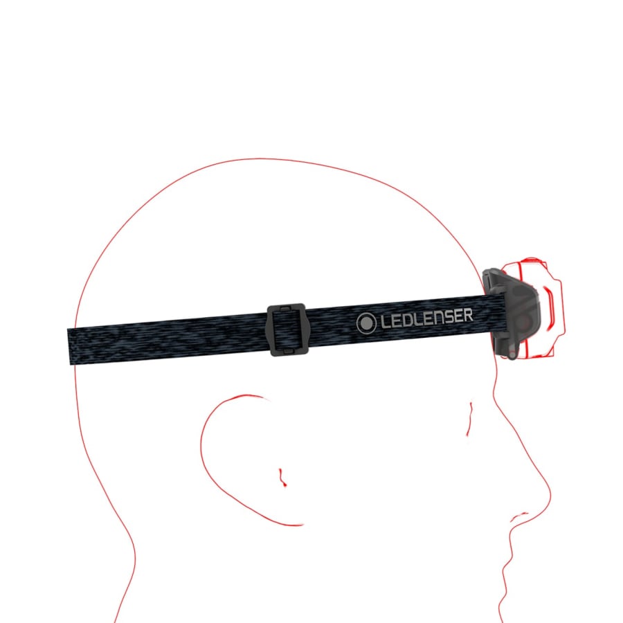 Ledlenser HF4R Core Höfuðljós, með hleðslurafhlöðu