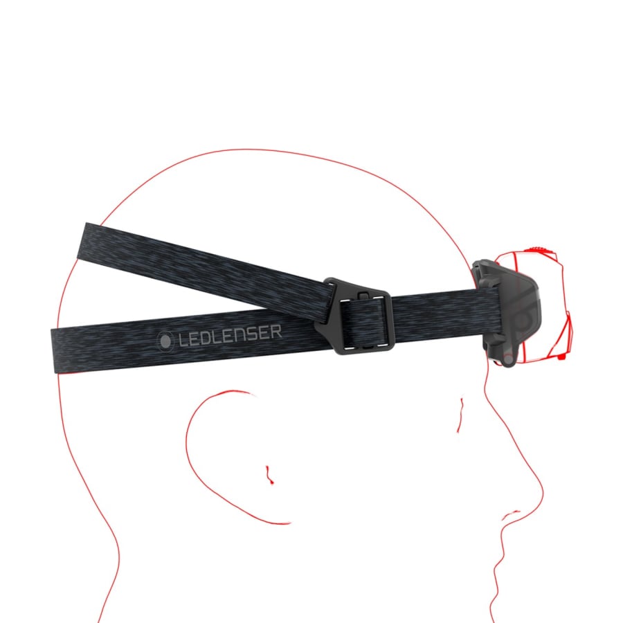 Ledlenser HF6R Core Höfuðljós, með hleðslurafhlöðu