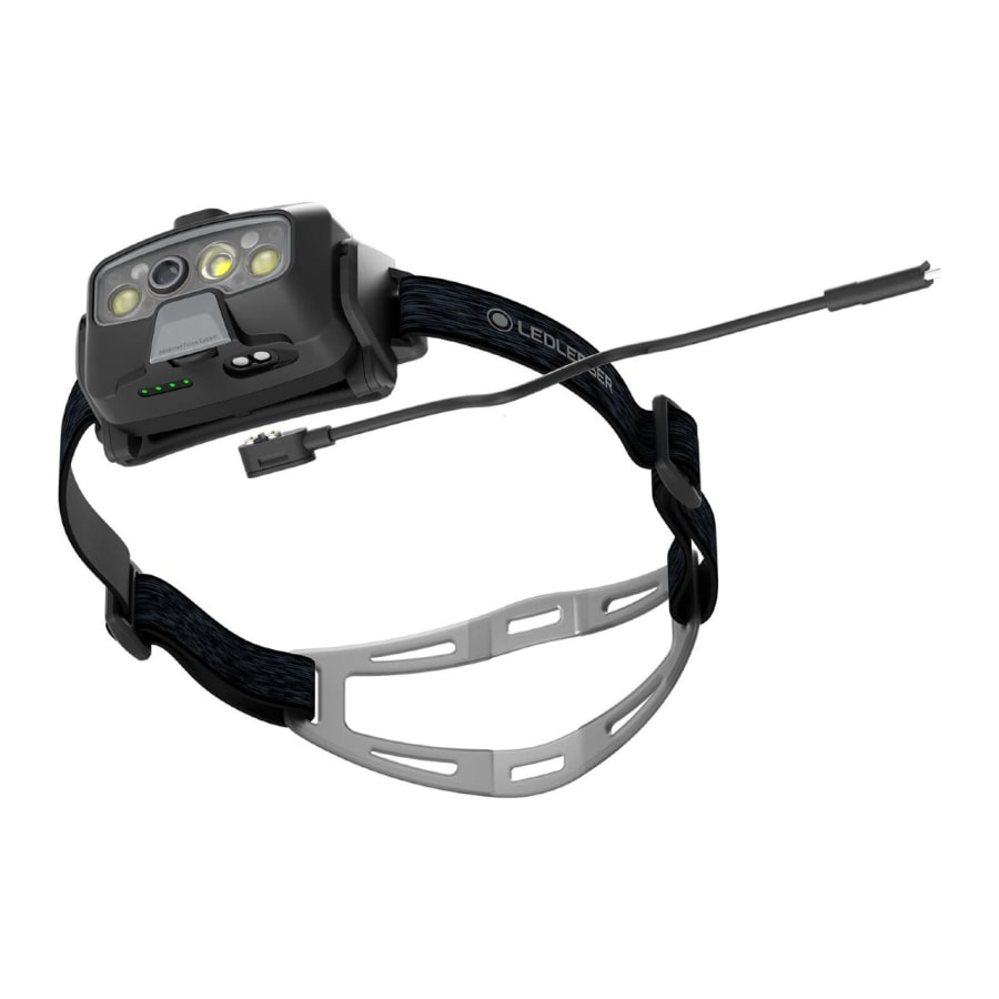 Ledlenser HF8R Core Höfuðljós, með hleðslurafhlöðu