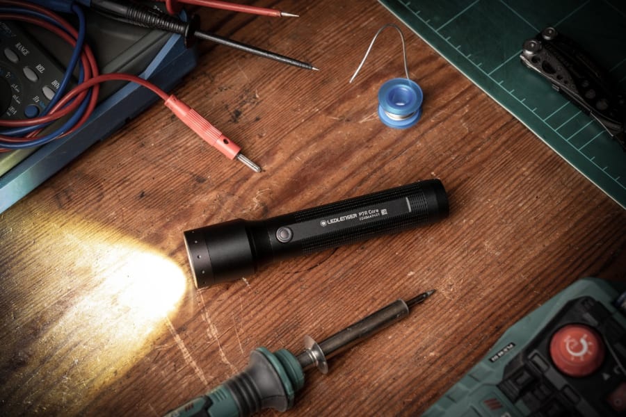 Ledlenser P7R Core 2020 Vasaljós, með hleðslurafhlöðu