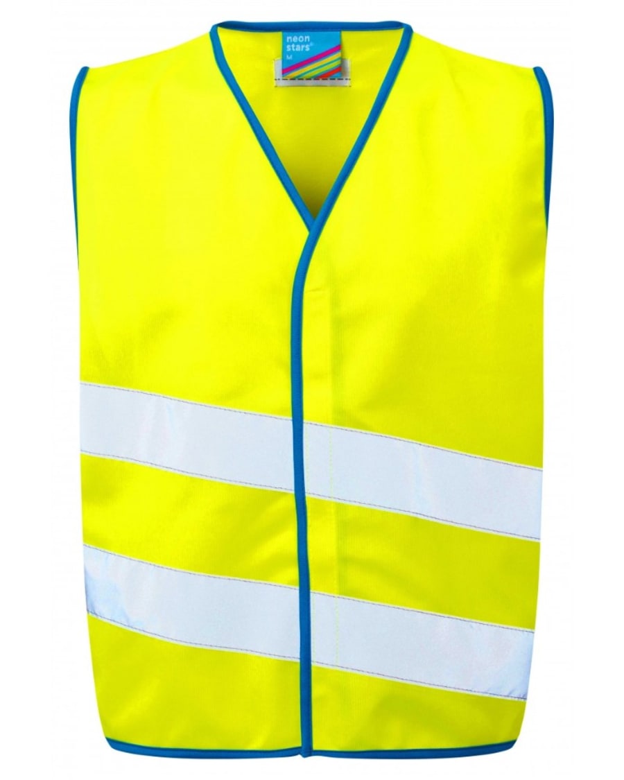Leo NeonStars barna vesti, gult