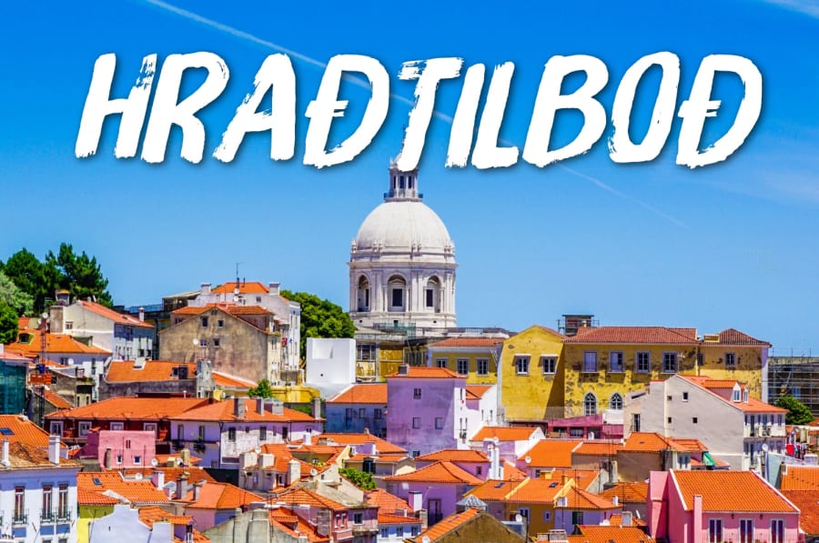 Lissabon fyrir tvo - tveir fyrir einn af beinu flugi ✈️☀️ 39.900 kr. á mann