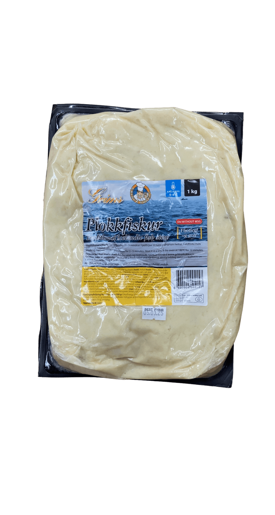Grímur Kokkur Plokkfiskur Án MSG 1 kg