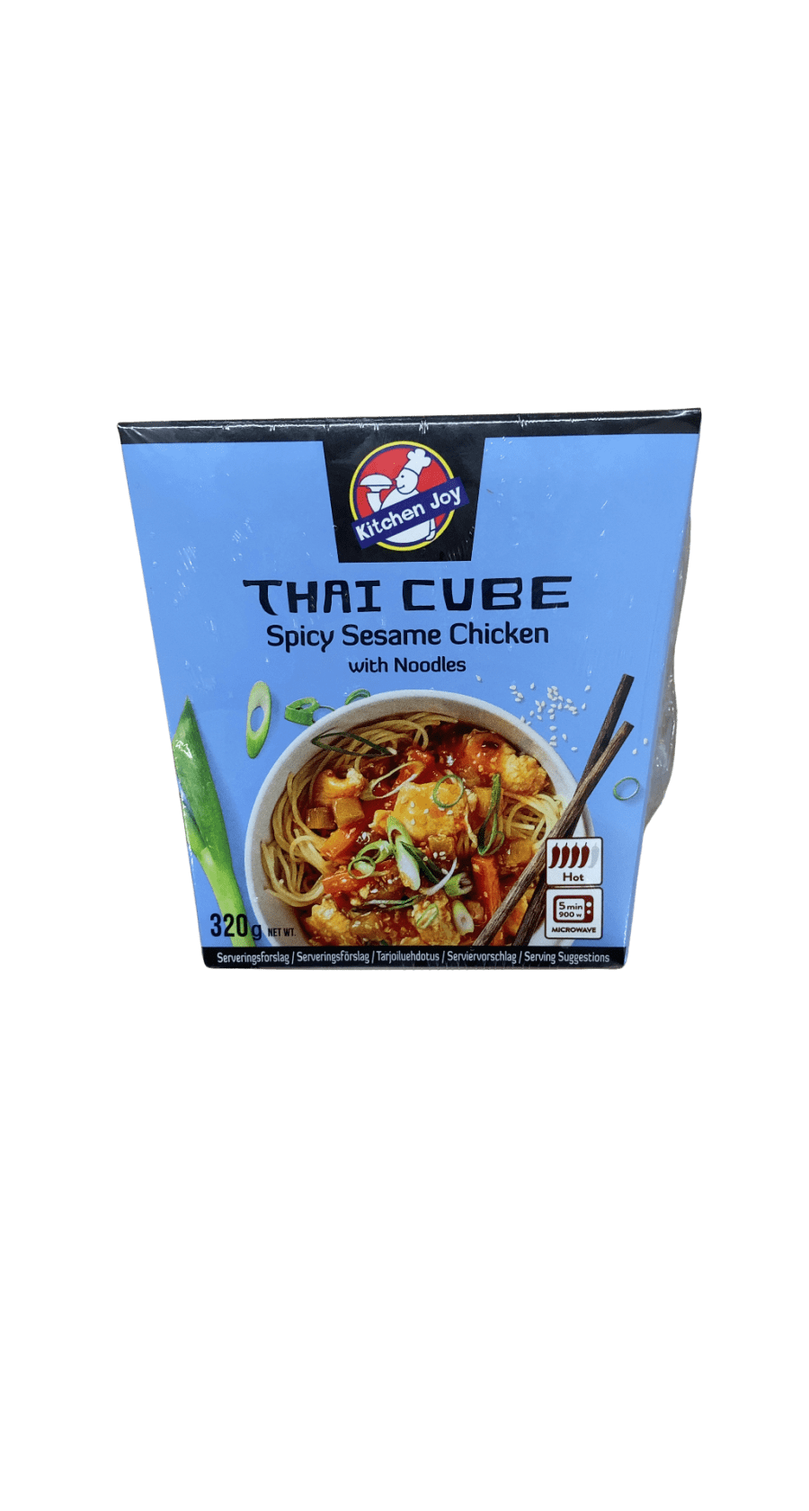 Kitchen Joy Thai Cube Sterkur sesamkjúklingur með núðlum 320 g