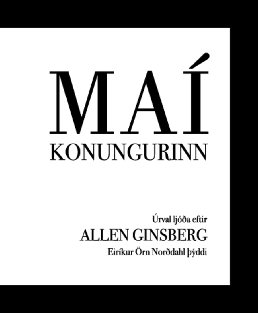 Maíkonungurinn: úrvalsljóð
