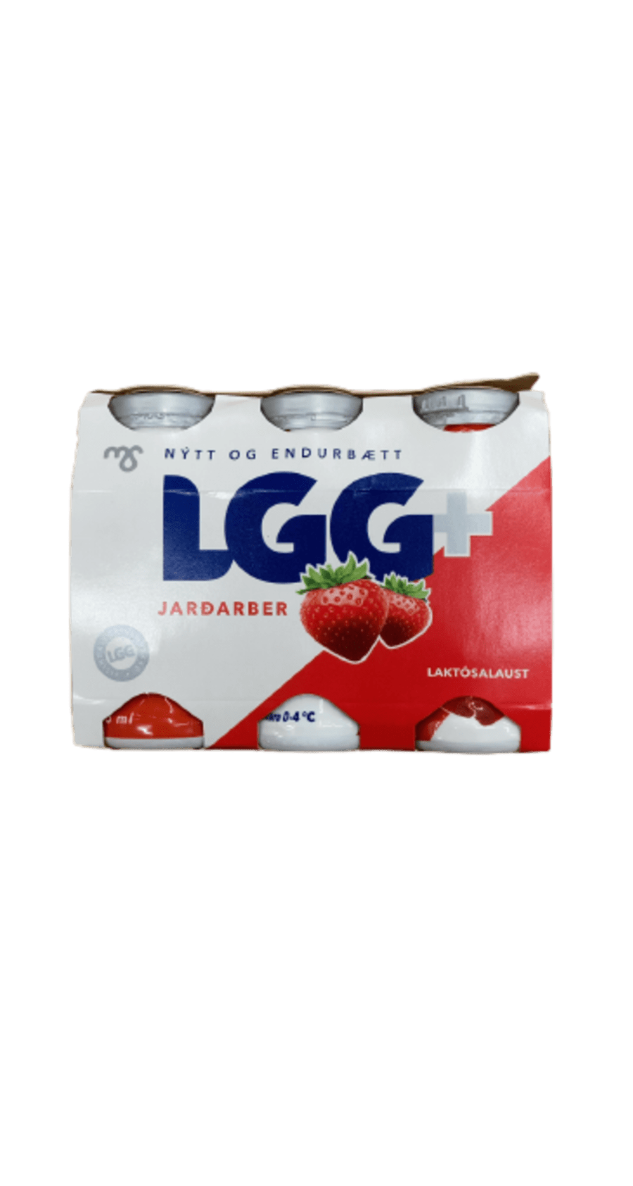 LGG Jógúrtdrykkur Jarðarber Laktósalaust 390 ml