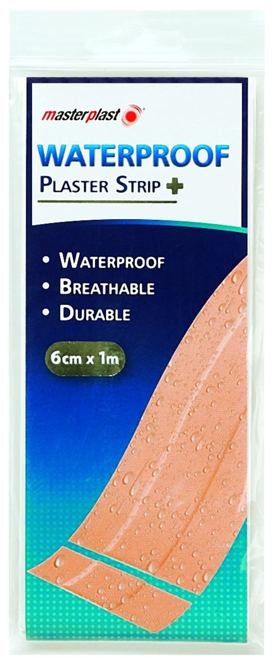 Master Plast Vatnsheld Plástra lengja 6cm x 1m
