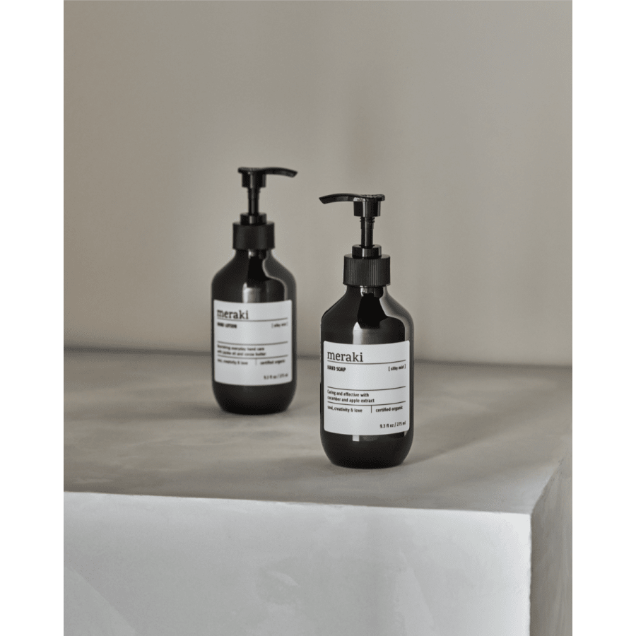 Meraki gjafasett Silky Mist handsápa og krem