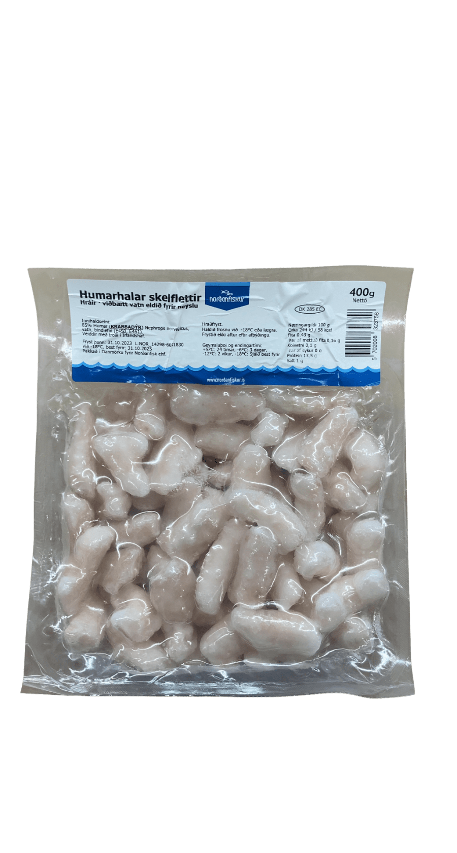 Norðanfiskur Humarhalar Skelflettir 400 g