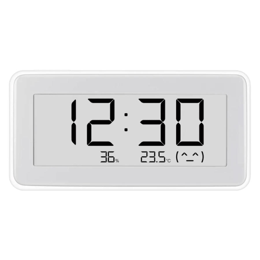 Mi Temperature and Humidity Monitor Pro hita-, rakamælir og klukka