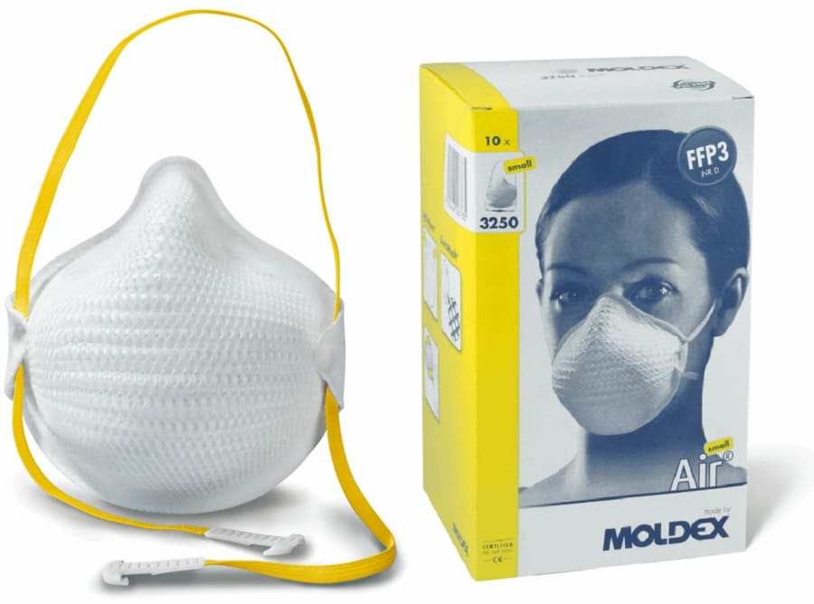 Moldex AIR rykgríma FFP3D S/M, 10stk