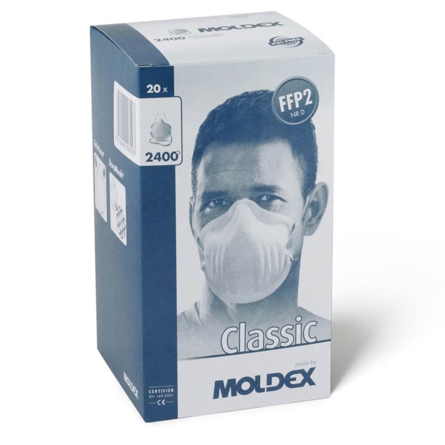 Moldex CLASSIC rykgríma FFP2, 20stk