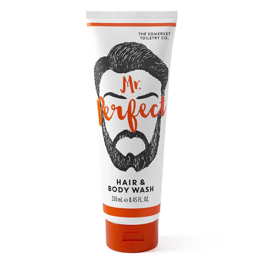 Mr Perfect hár og sturtusápa Spearmint and Patchouli 250ml