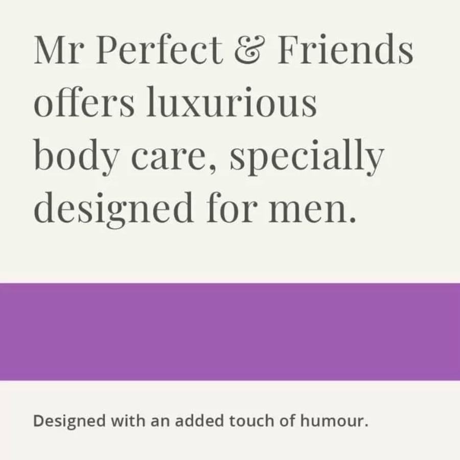 Mr Rugged Hair & Body Wash – Cedarwood and Lemongrass 250ml
