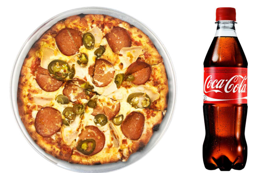 12" pizza tilboð