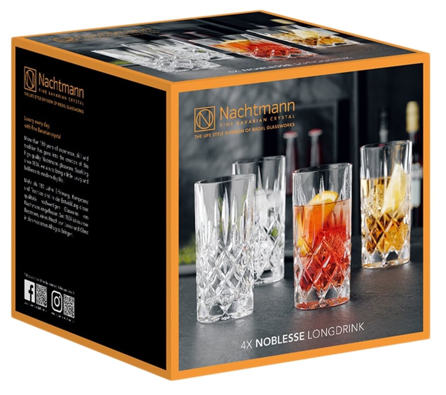 Nachtmann Noblesse long drink glös - 4 stk.