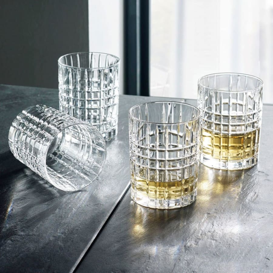 Nachtmann Square Whiskyglös 34,5 cl. - 4 stk.