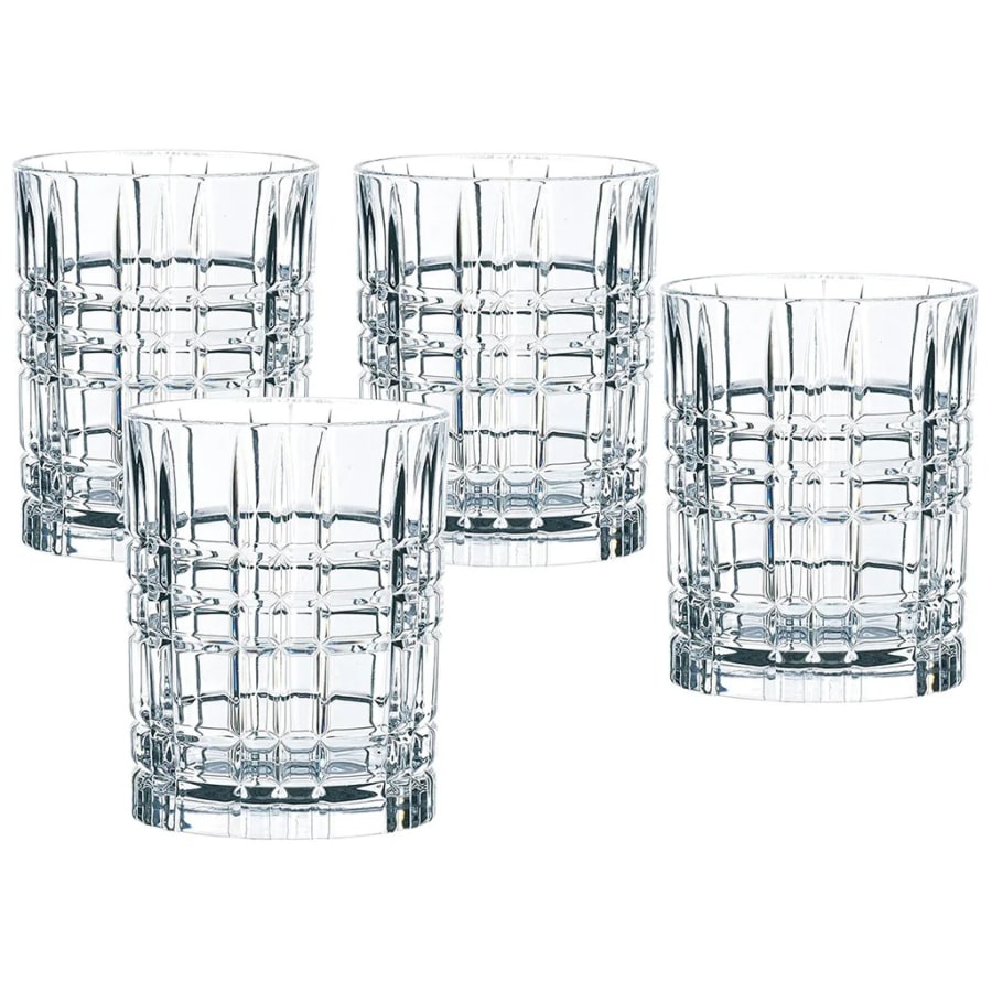 Nachtmann Square Whiskyglös 34,5 cl. - 4 stk.