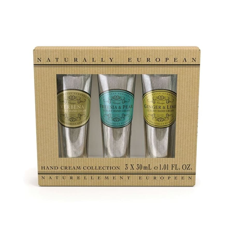 Naturally European Mini Hand Cream Collection 3 x 30 ml