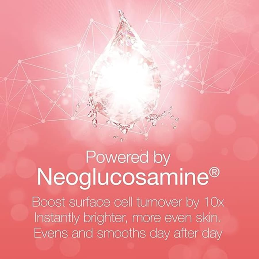 Neutrogena Bright Boost Resurfacing Micro Polish Facial Andlitsskrúbbur með Glycolic og Mandelic AHAs 75 ml