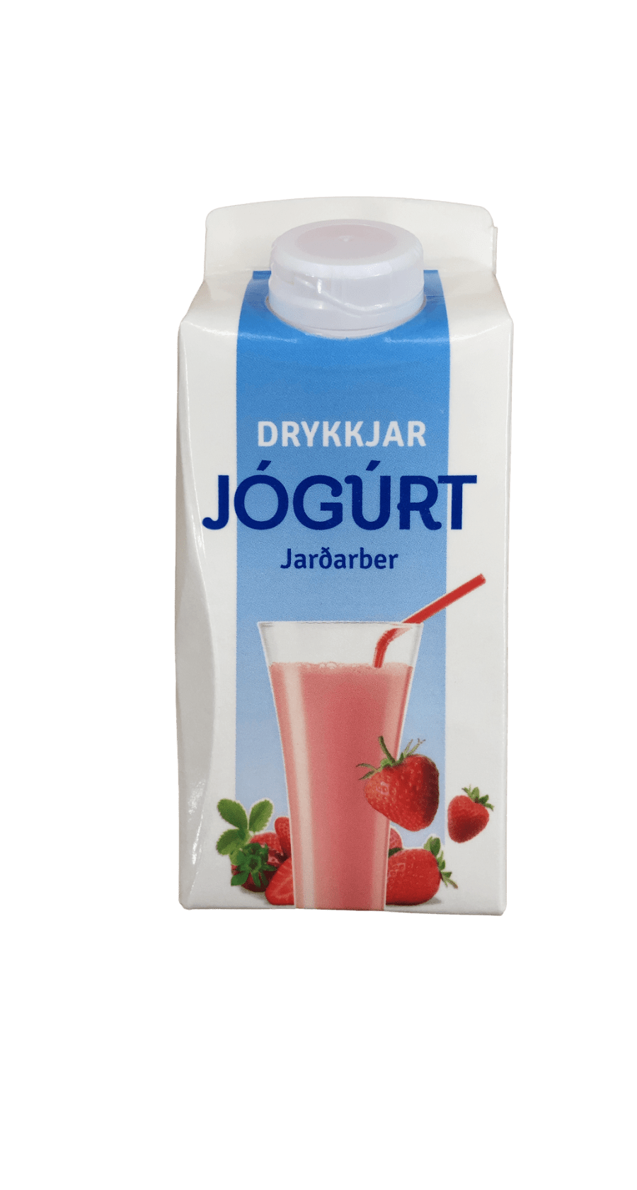 MS Drykkjarjógúrt Létt með jarðarberjum 300 ml