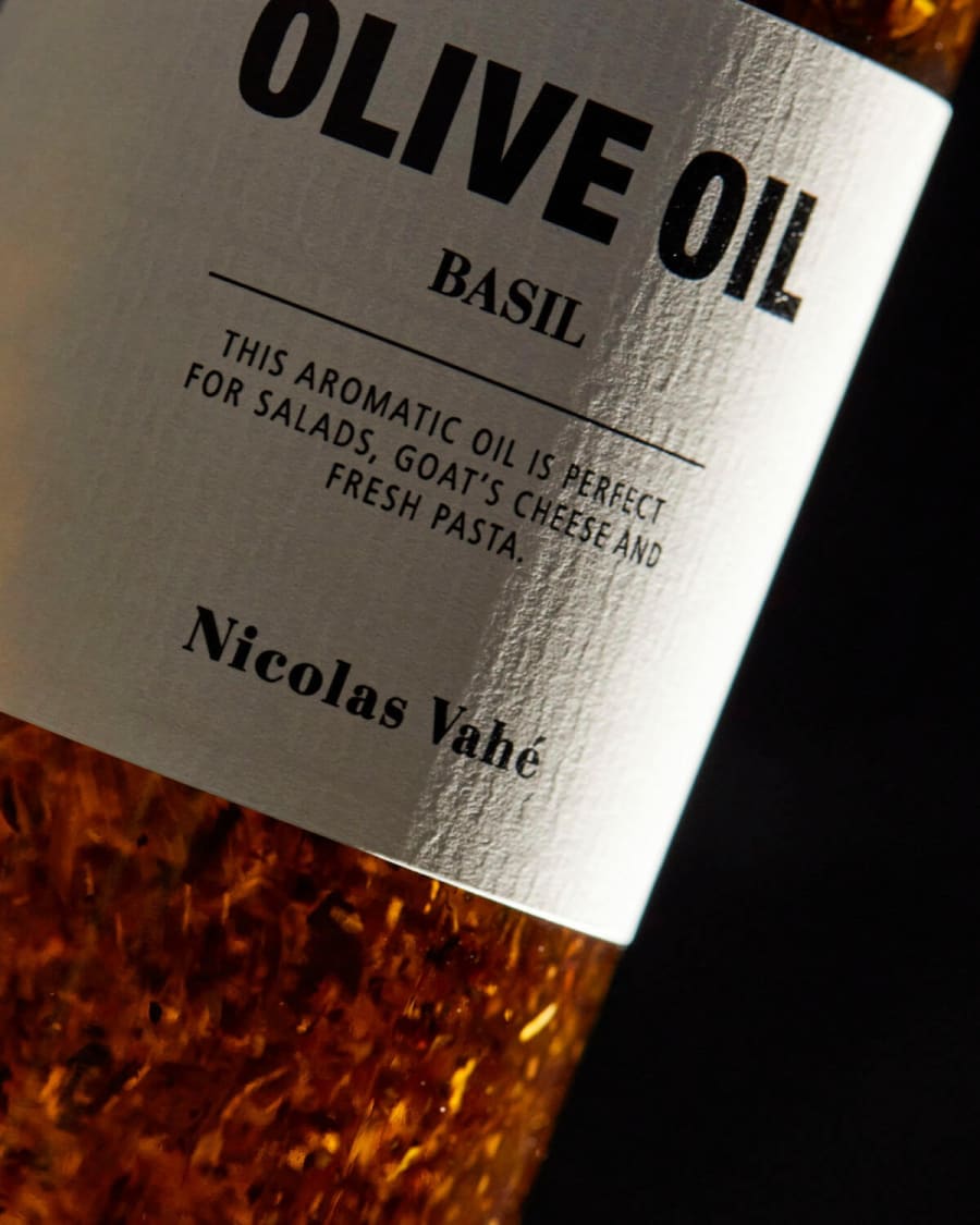 Nicolas Vahé basil-ólífuolía