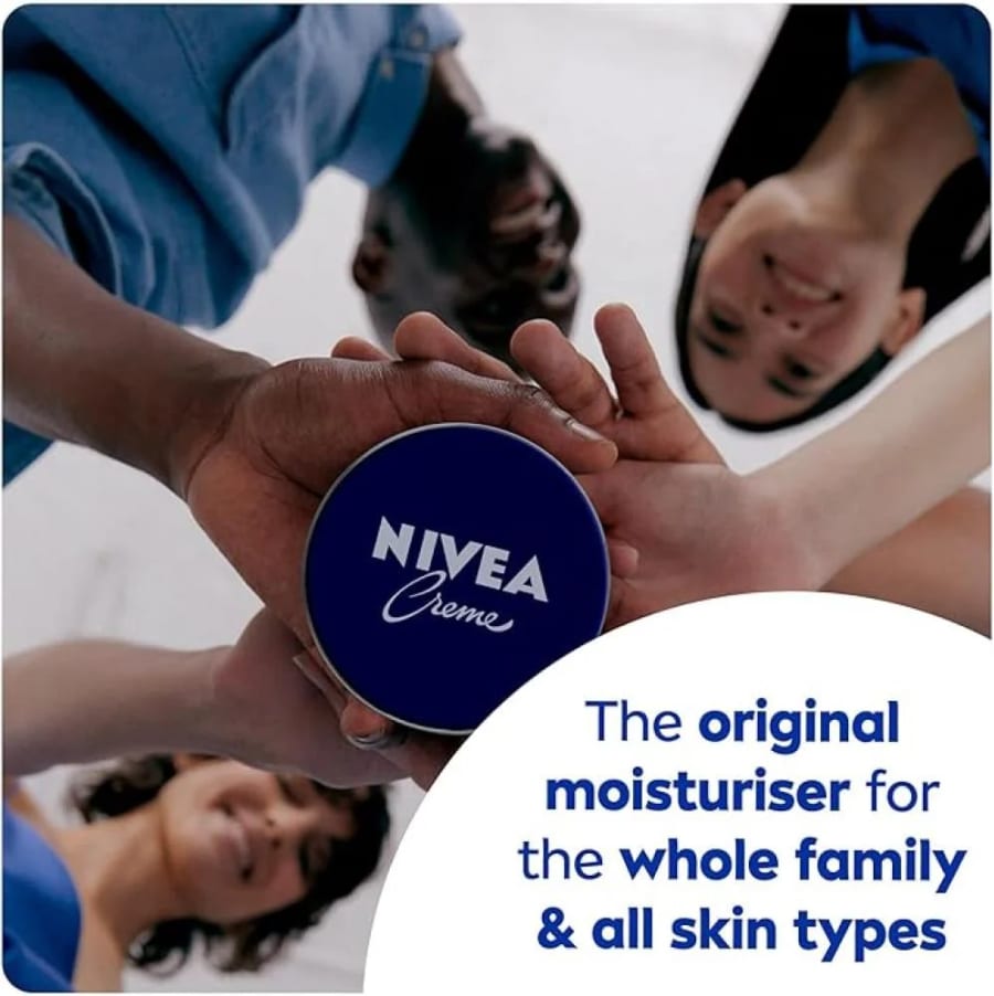 Nivea  Rakakrem Klassískt Andlits-, hand- og líkamskrem fyrir allar húðgerðir 75 ml
