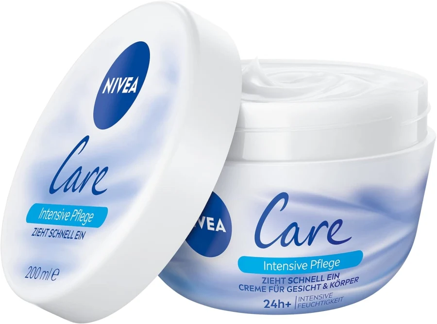Nivea Care Intensive Nærandi Krem Fyrir Andlit, Líkama og hendur 200 ml